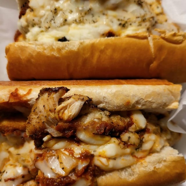 Chicken Parmesan Sub.