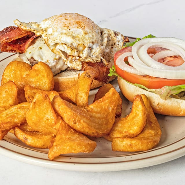 Breakfast Burger.