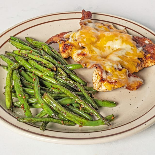 Chicken, Bacon & Cheese.