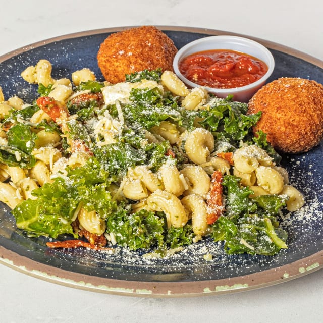 Kale and Pasta Salad.