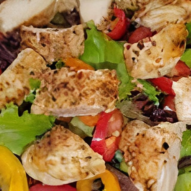 Grilled Chicken Salad.