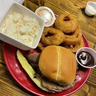 Sliced Brisket Plate