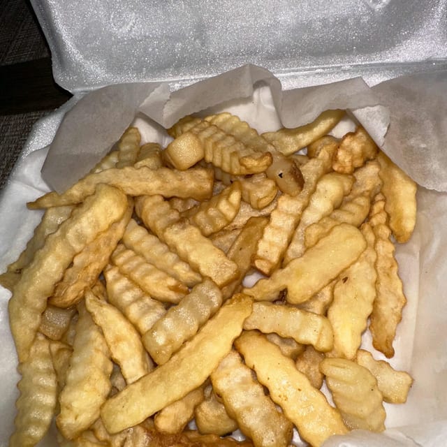 Crinkle Fries.
