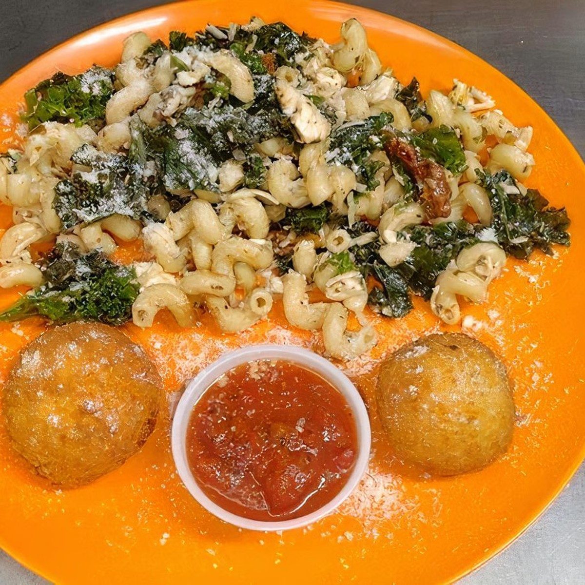 Kale and Pasta Salad App.