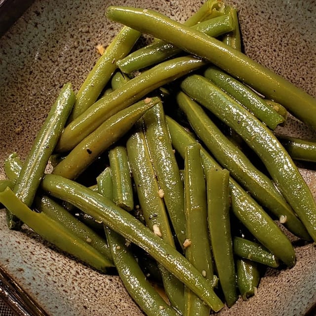 Sauteed Green Beans.
