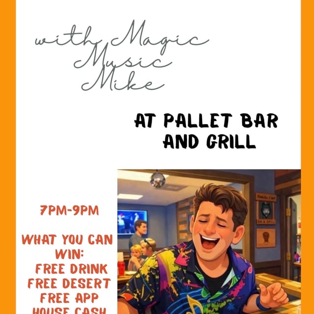 MUSIC BINGO EVERY MONDAY 7-9 PM